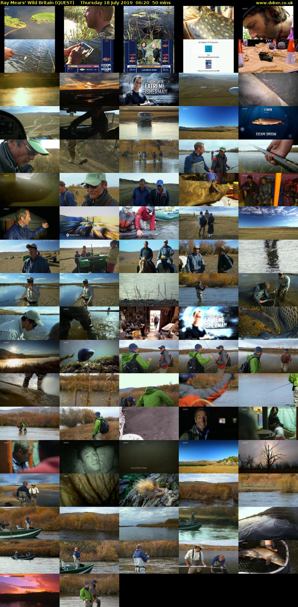 Ray Mears' Wild Britain (QUEST) Thursday 18 July 2019 06:20 - 07:10