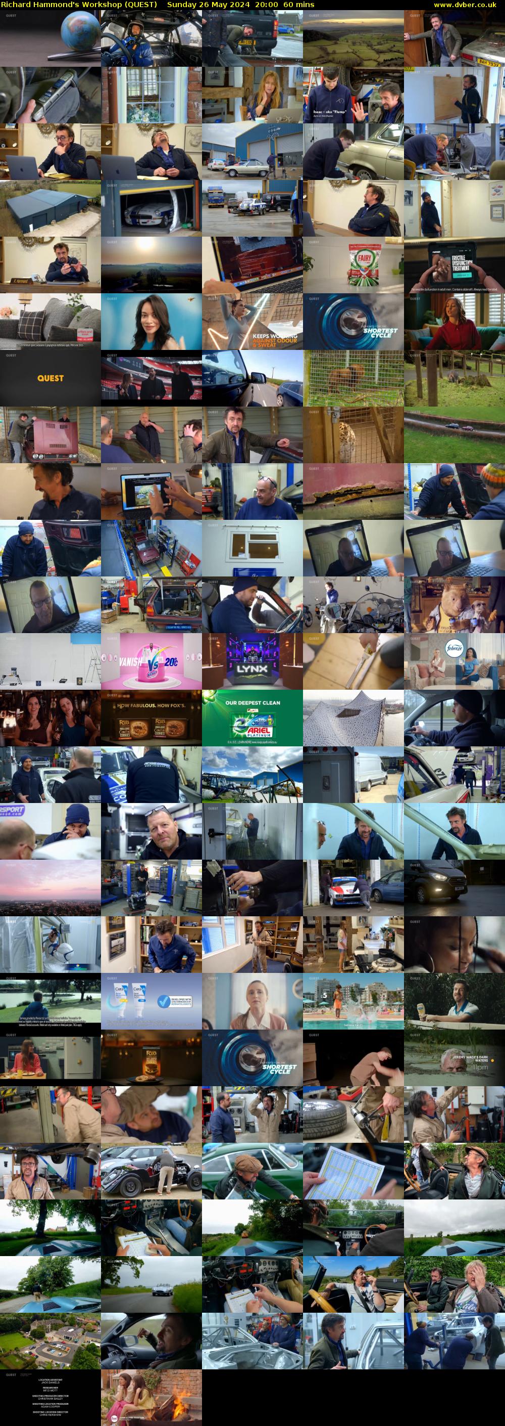 Richard Hammond's Workshop (QUEST) Sunday 26 May 2024 20:00 - 21:00