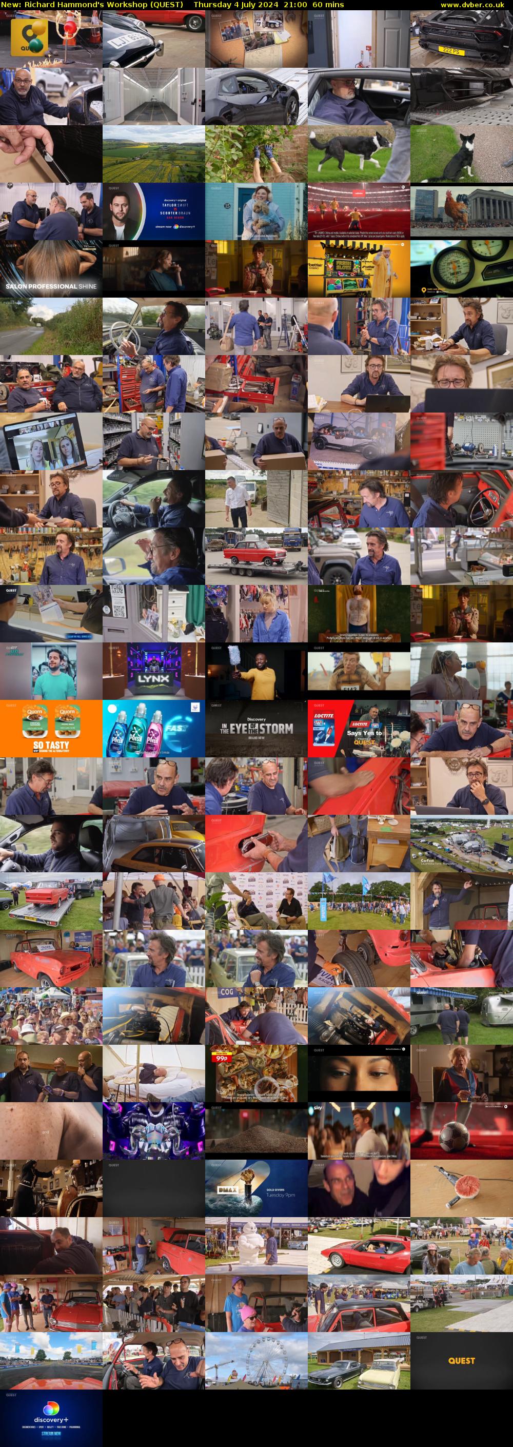 Richard Hammond's Workshop (QUEST) Thursday 4 July 2024 21:00 - 22:00