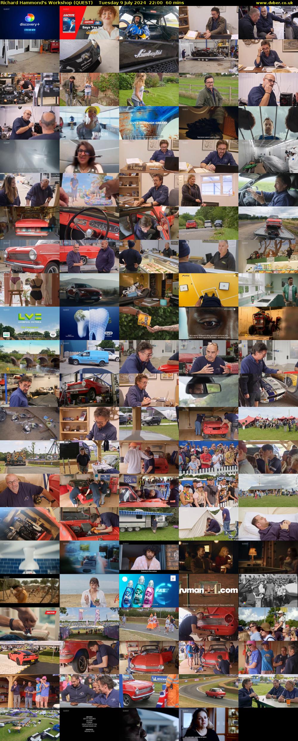 Richard Hammond's Workshop (QUEST) Tuesday 9 July 2024 22:00 - 23:00
