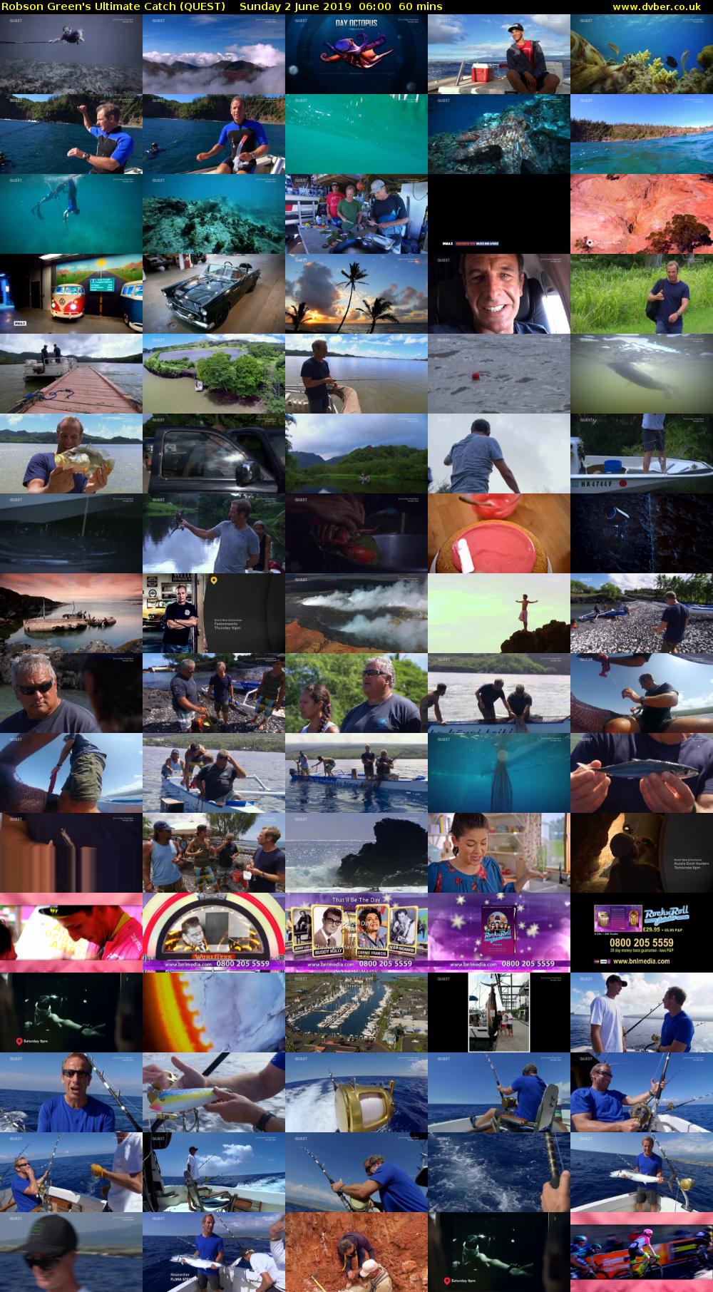 Robson Green's Ultimate Catch (QUEST) Sunday 2 June 2019 06:00 - 07:00