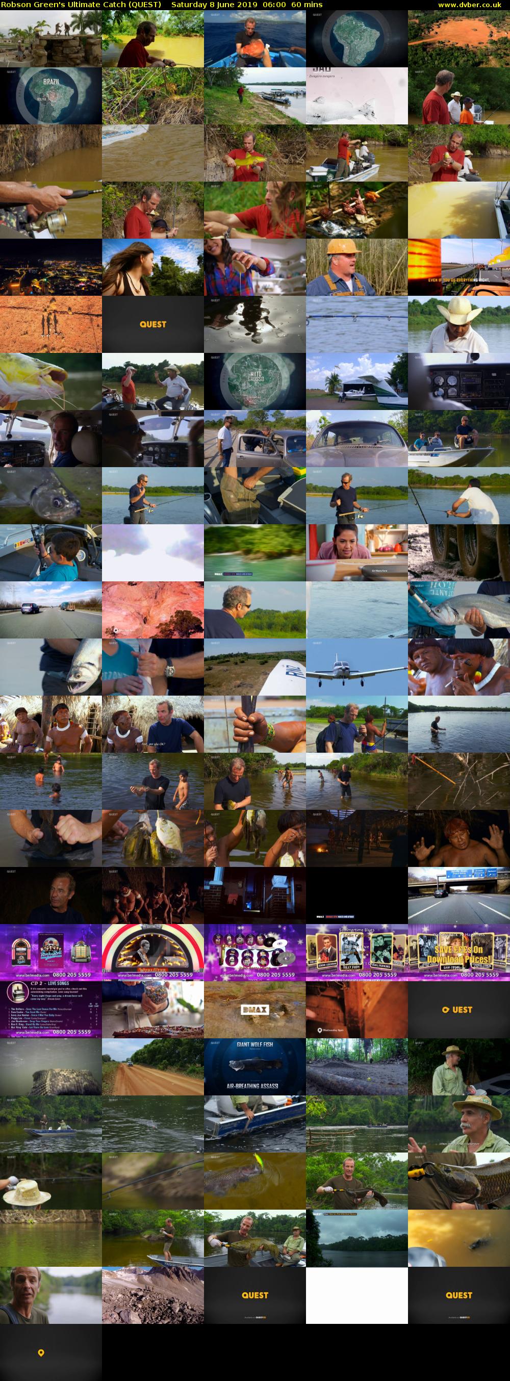 Robson Green's Ultimate Catch (QUEST) Saturday 8 June 2019 06:00 - 07:00