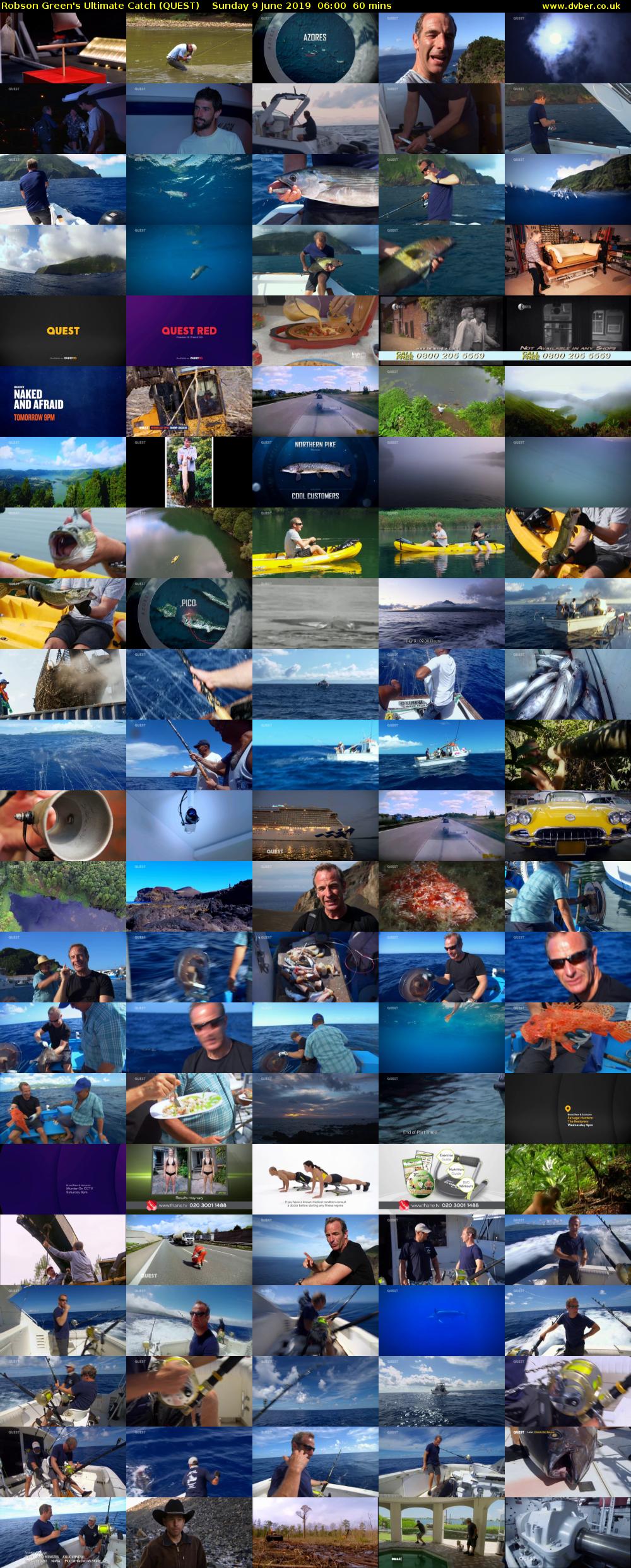 Robson Green's Ultimate Catch (QUEST) Sunday 9 June 2019 06:00 - 07:00