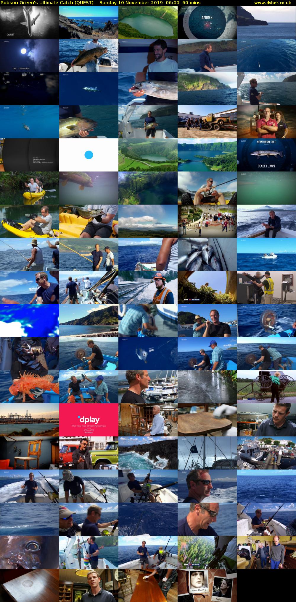 Robson Green's Ultimate Catch (QUEST) Sunday 10 November 2019 06:00 - 07:00