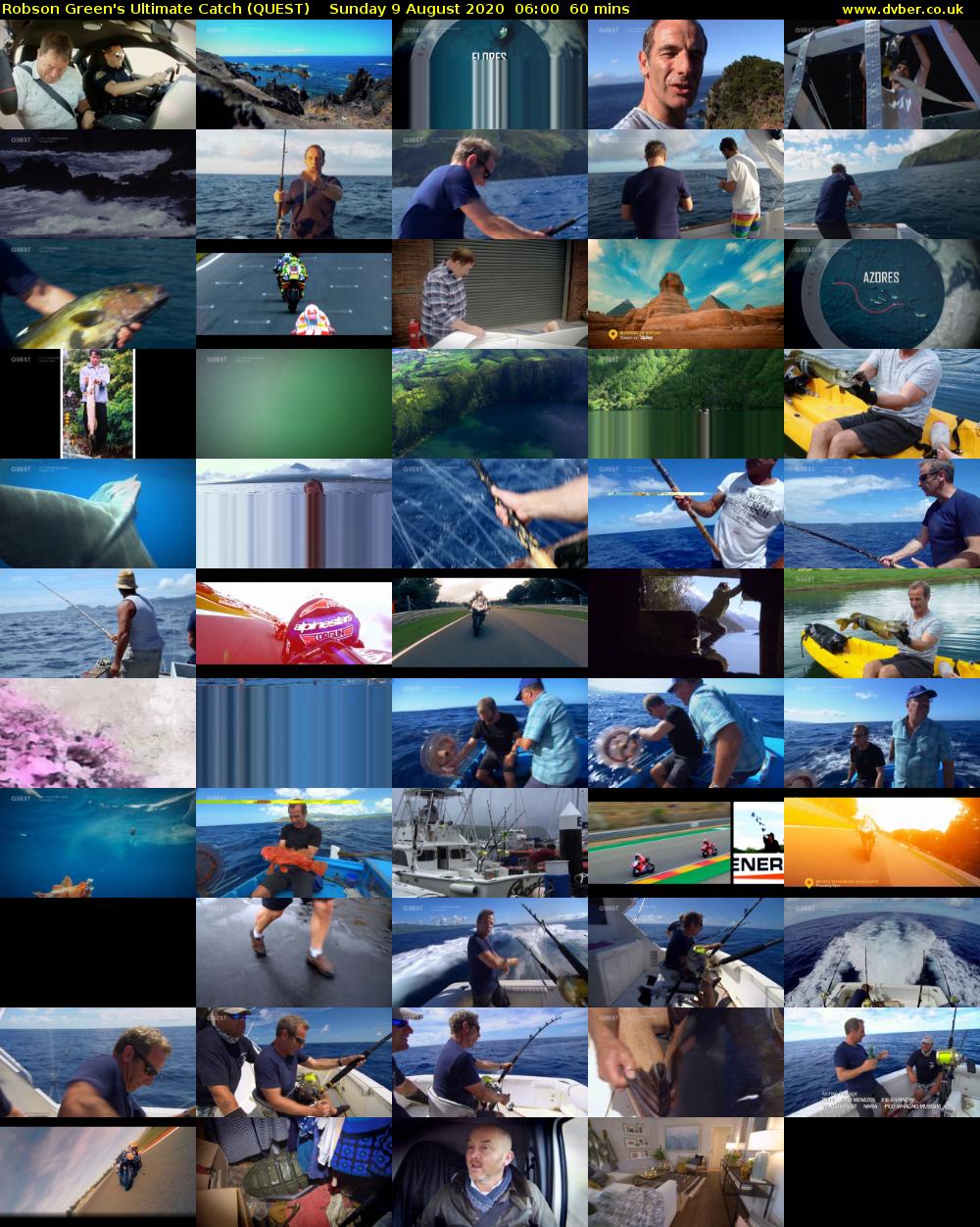 Robson Green's Ultimate Catch (QUEST) Sunday 9 August 2020 06:00 - 07:00