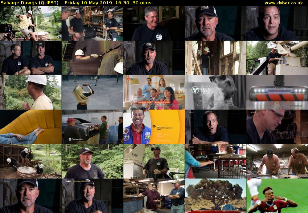 Salvage Dawgs (QUEST) Friday 10 May 2019 16:30 - 17:00