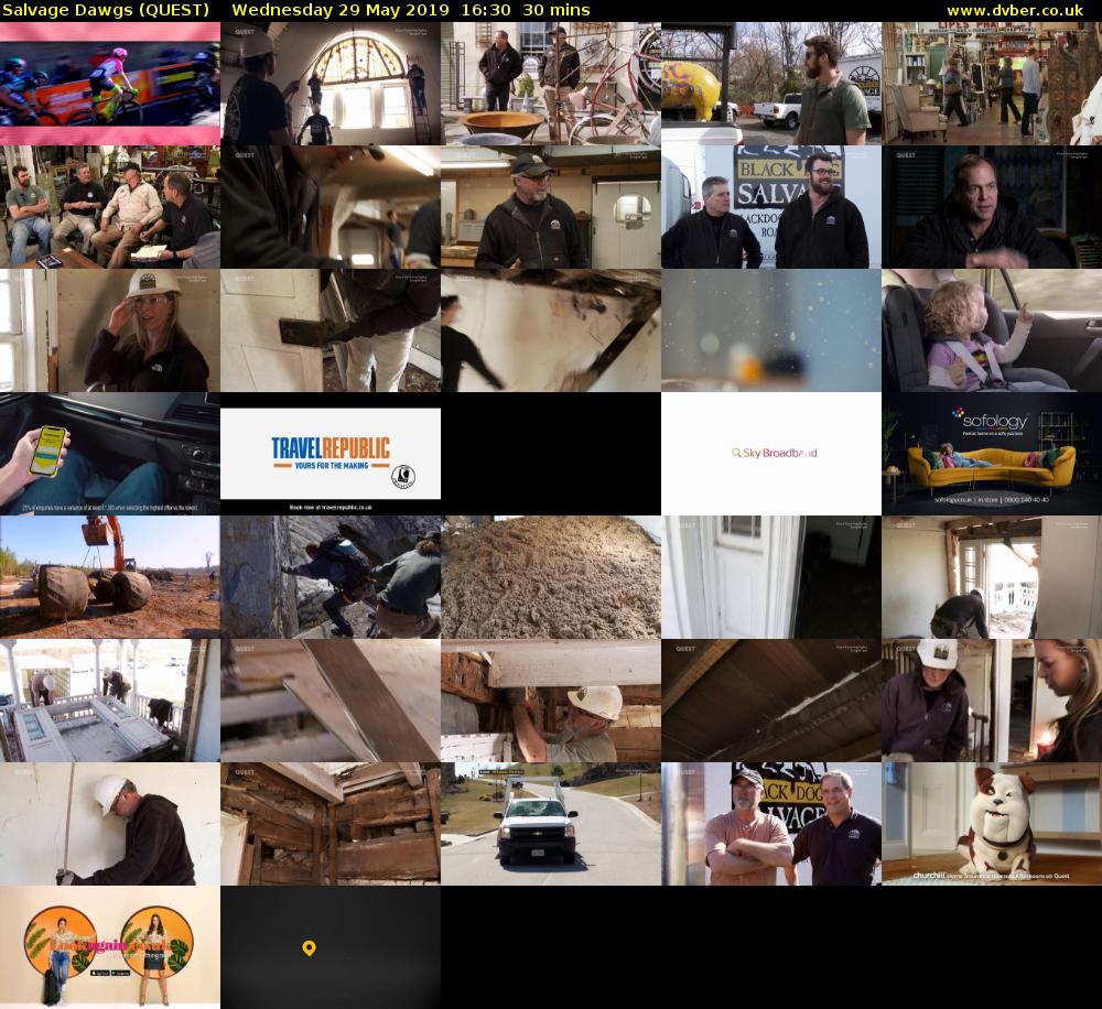 Salvage Dawgs (QUEST) Wednesday 29 May 2019 16:30 - 17:00