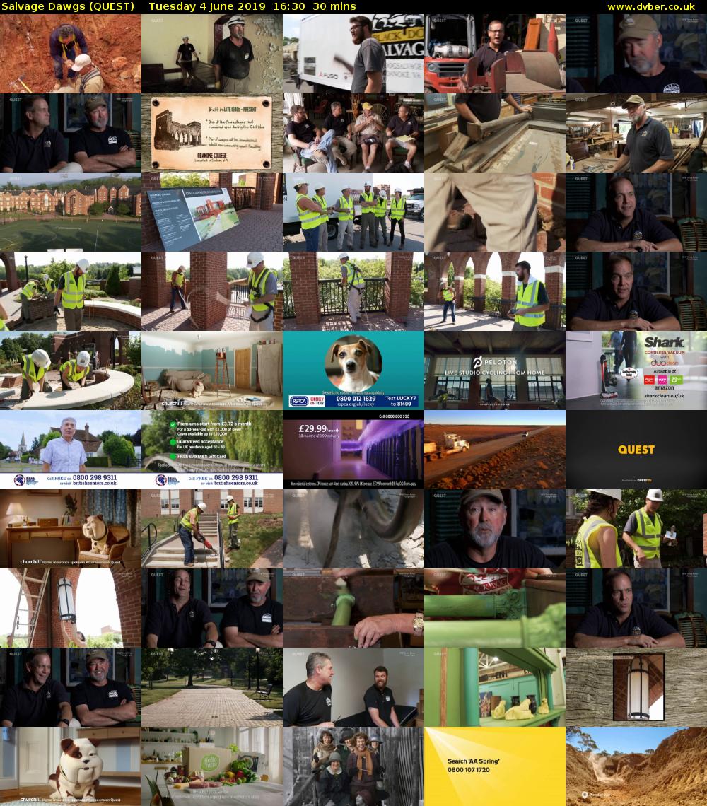 Salvage Dawgs (QUEST) Tuesday 4 June 2019 16:30 - 17:00