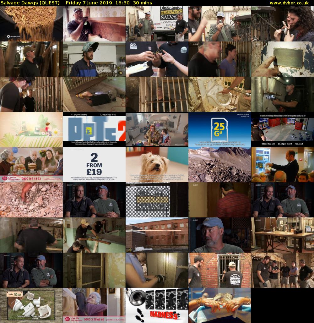 Salvage Dawgs (QUEST) Friday 7 June 2019 16:30 - 17:00