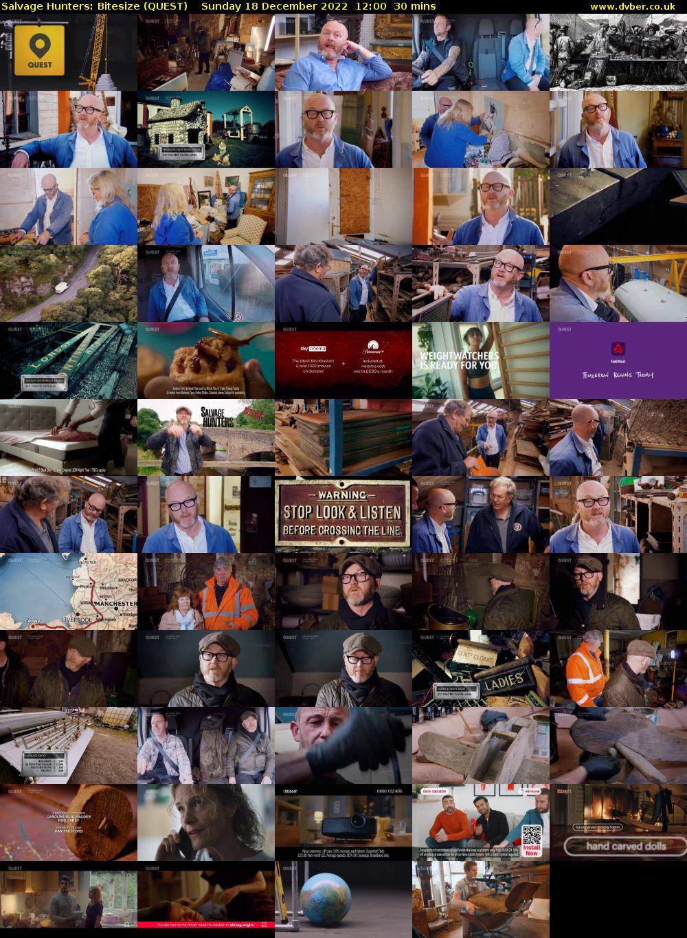 Salvage Hunters: Bitesize (QUEST) Sunday 18 December 2022 12:00 - 12:30