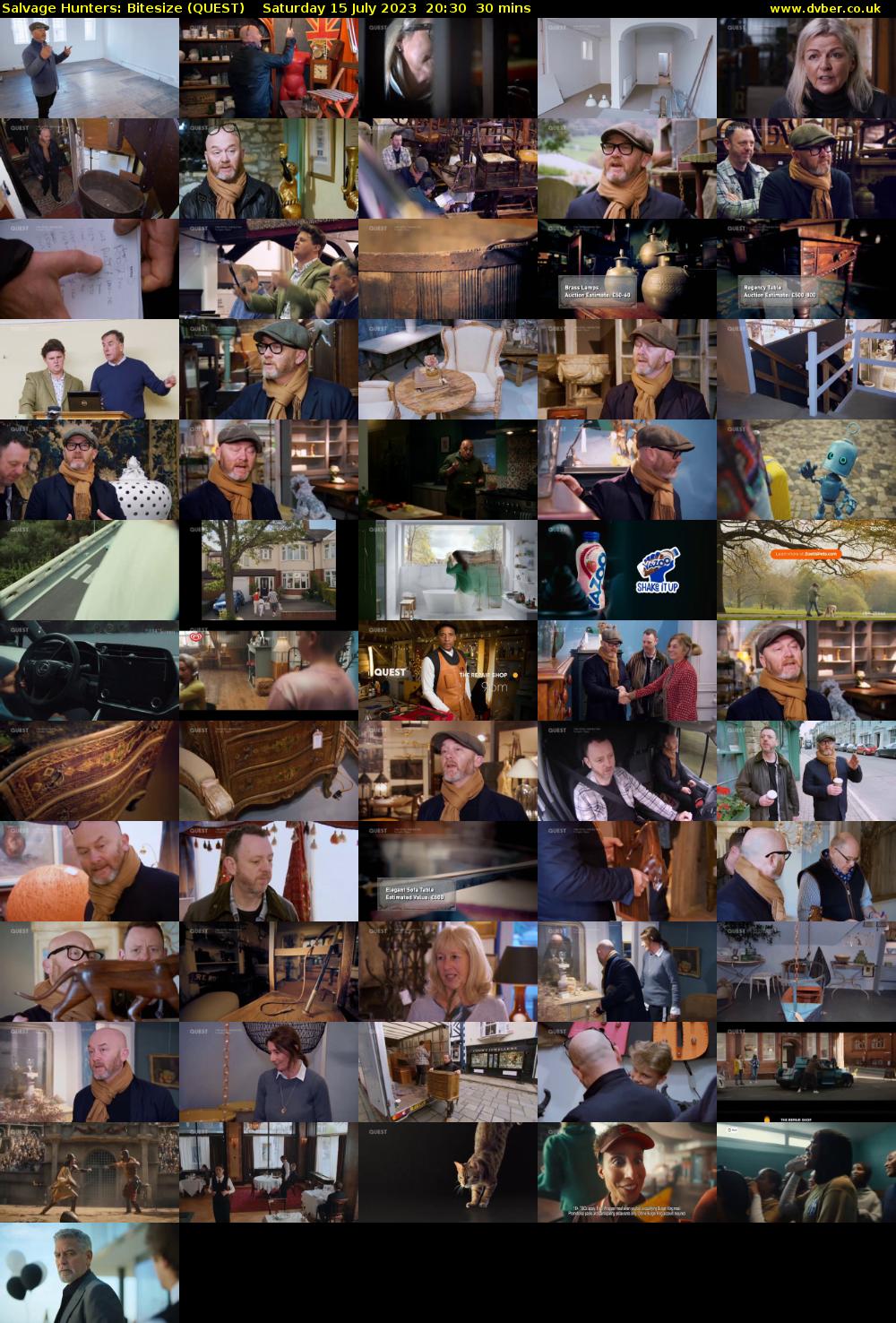 Salvage Hunters: Bitesize (QUEST) Saturday 15 July 2023 20:30 - 21:00