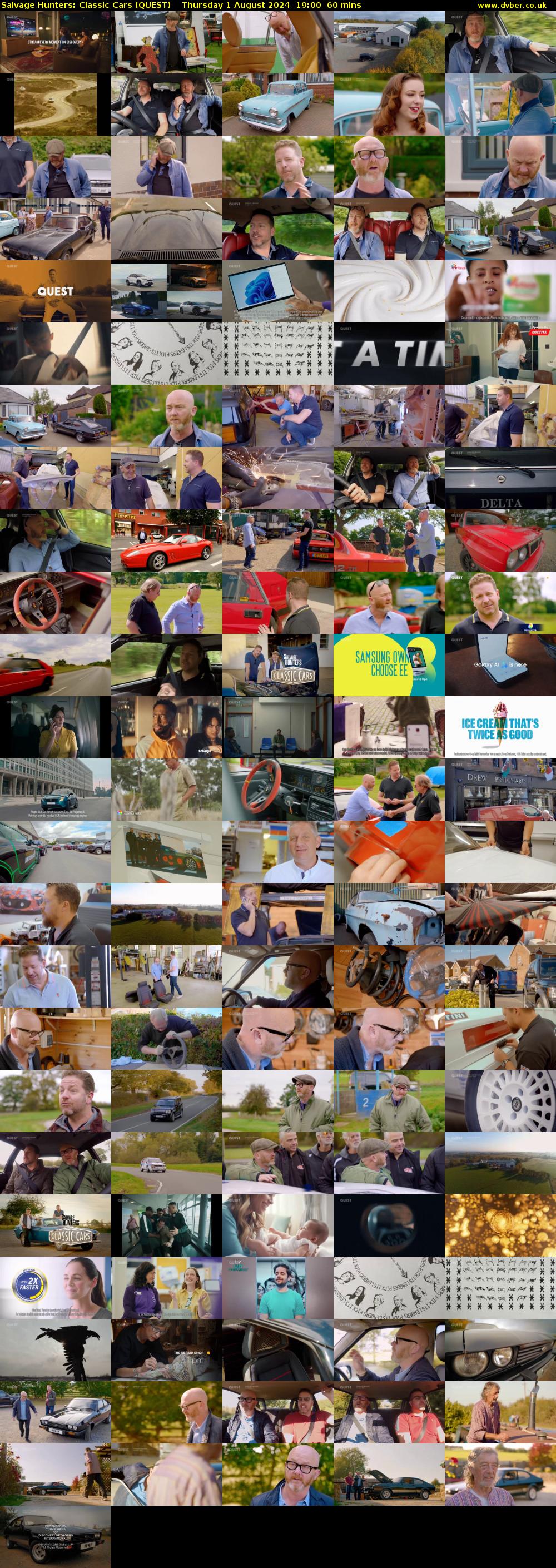 Salvage Hunters: Classic Cars (QUEST) Thursday 1 August 2024 19:00 - 20:00