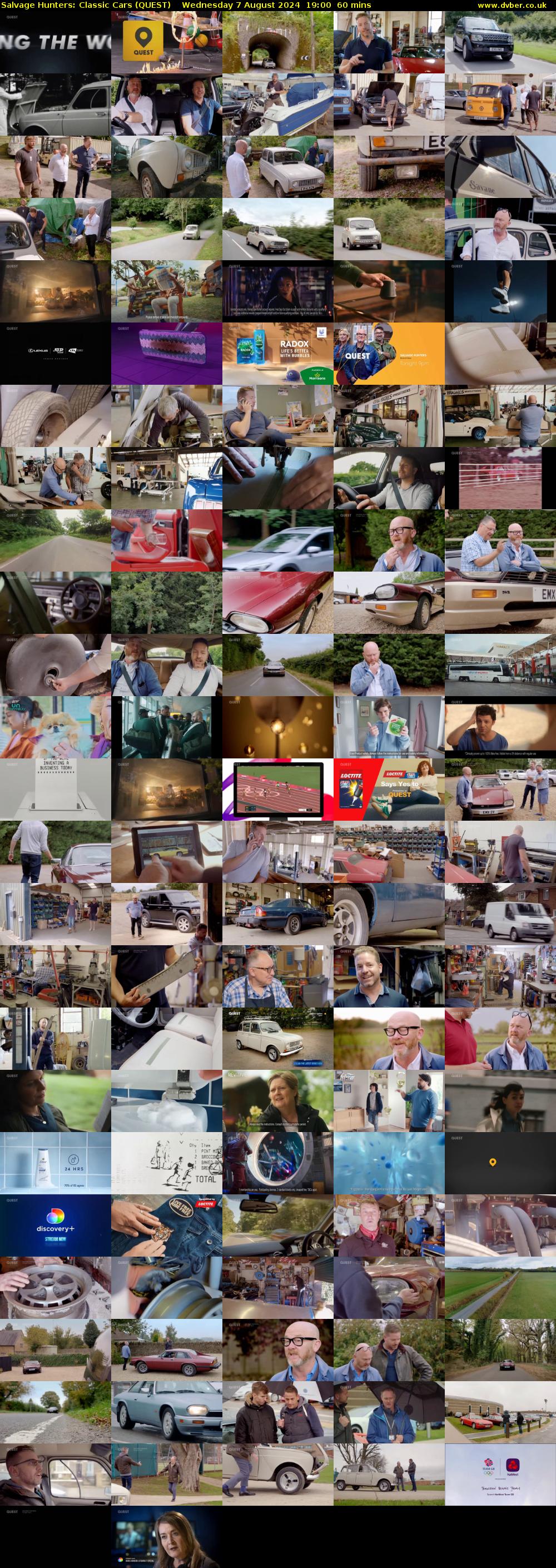 Salvage Hunters: Classic Cars (QUEST) Wednesday 7 August 2024 19:00 - 20:00