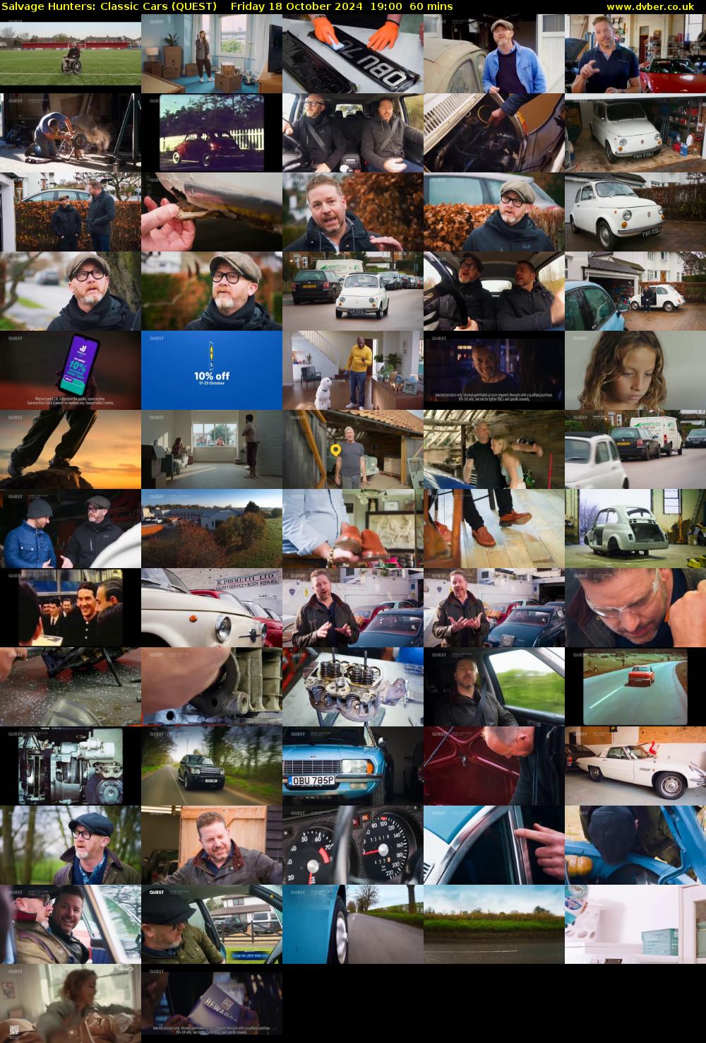 Salvage Hunters: Classic Cars (QUEST) Friday 18 October 2024 19:00 - 20:00