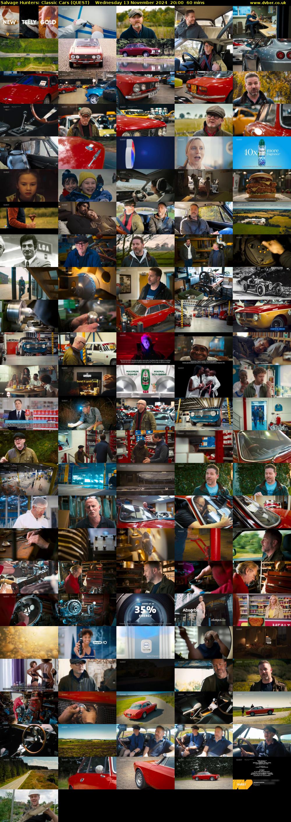 Salvage Hunters: Classic Cars (QUEST) Wednesday 13 November 2024 20:00 - 21:00