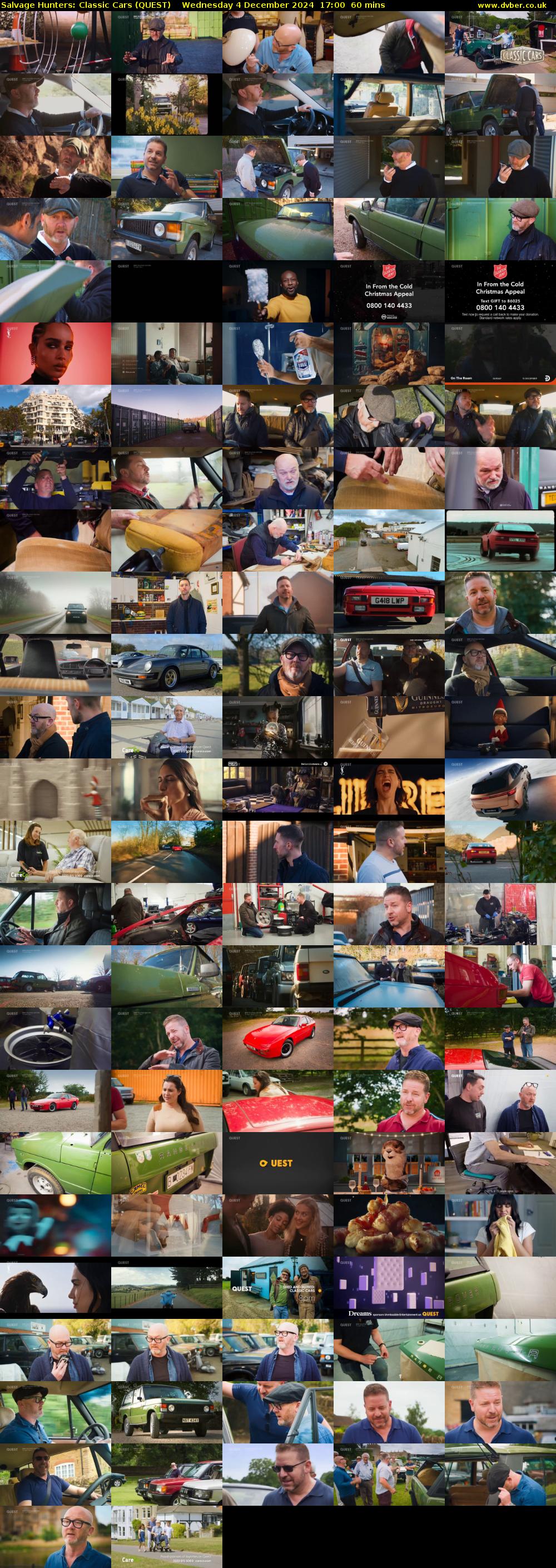 Salvage Hunters: Classic Cars (QUEST) Wednesday 4 December 2024 17:00 - 18:00