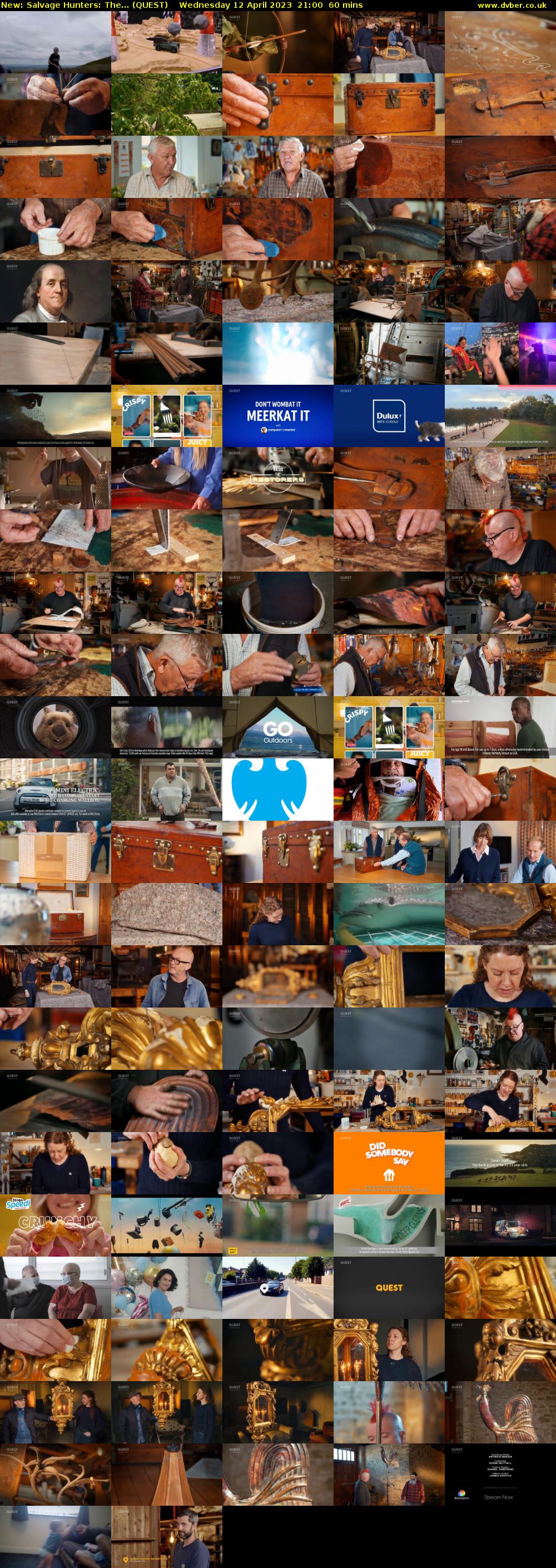Salvage Hunters: The... (QUEST) Wednesday 12 April 2023 21:00 - 22:00