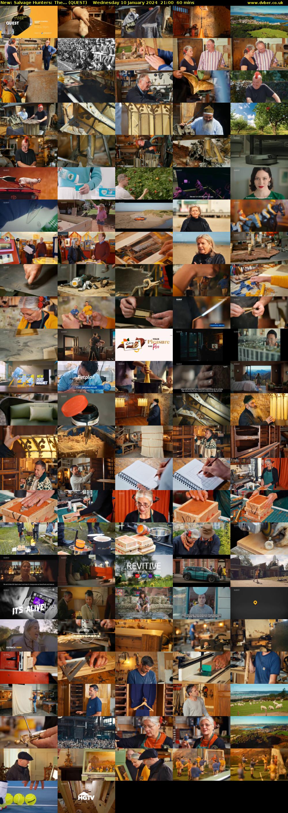 Salvage Hunters: The... (QUEST) Wednesday 10 January 2024 21:00 - 22:00