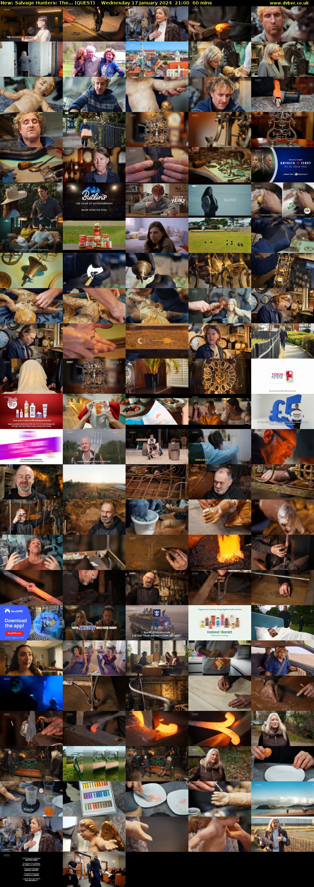 Salvage Hunters: The... (QUEST) Wednesday 17 January 2024 21:00 - 22:00
