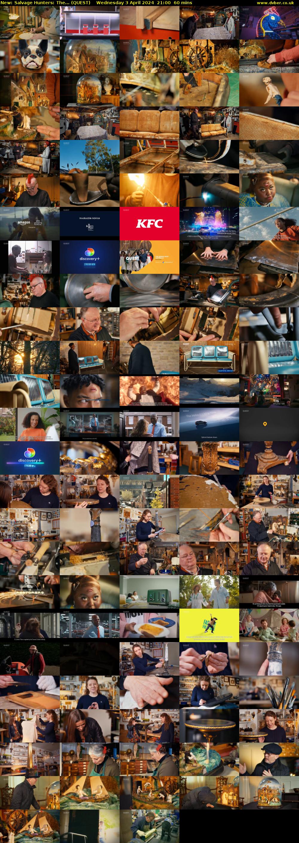 Salvage Hunters: The... (QUEST) Wednesday 3 April 2024 21:00 - 22:00