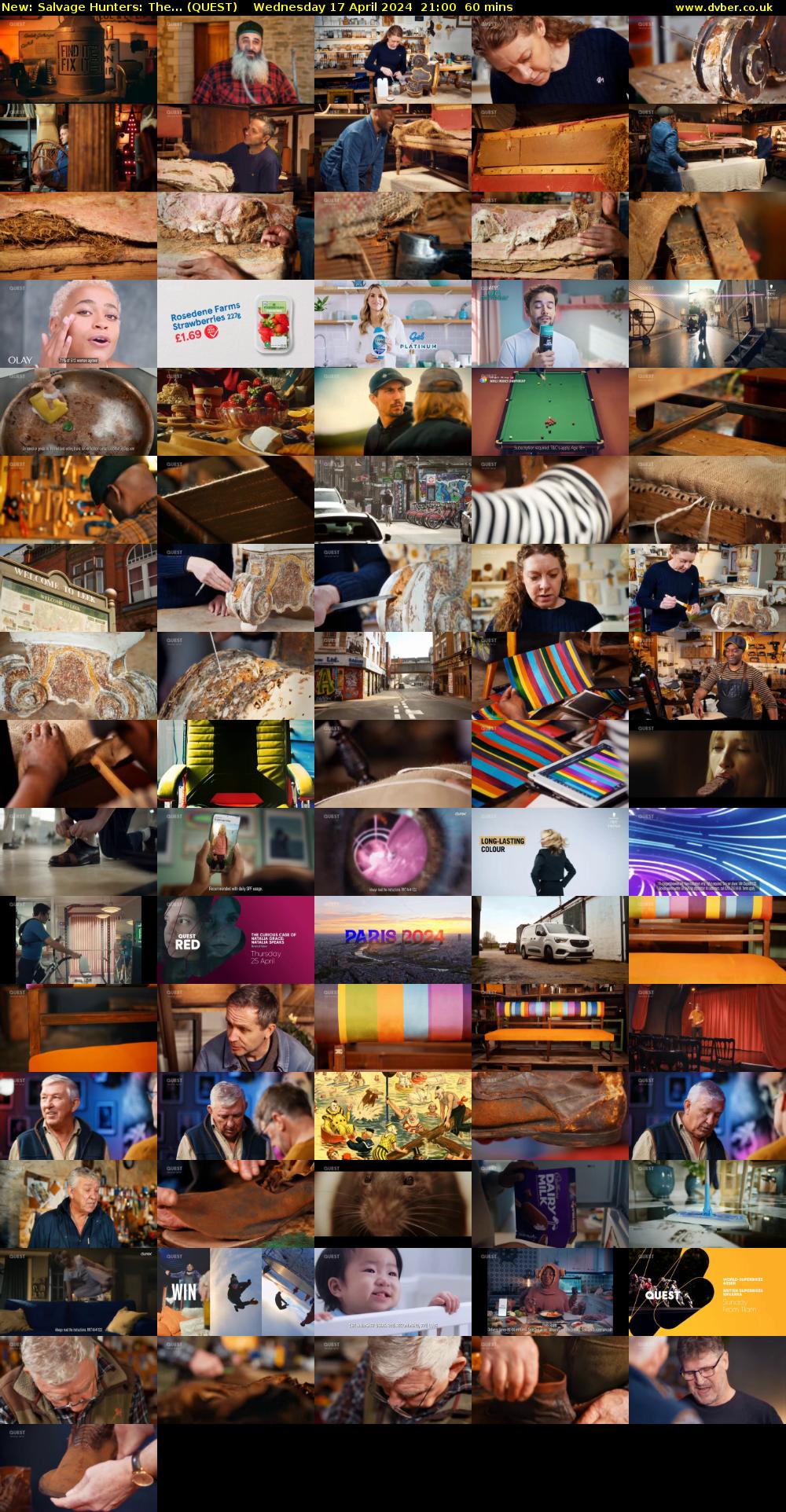 Salvage Hunters: The... (QUEST) Wednesday 17 April 2024 21:00 - 22:00