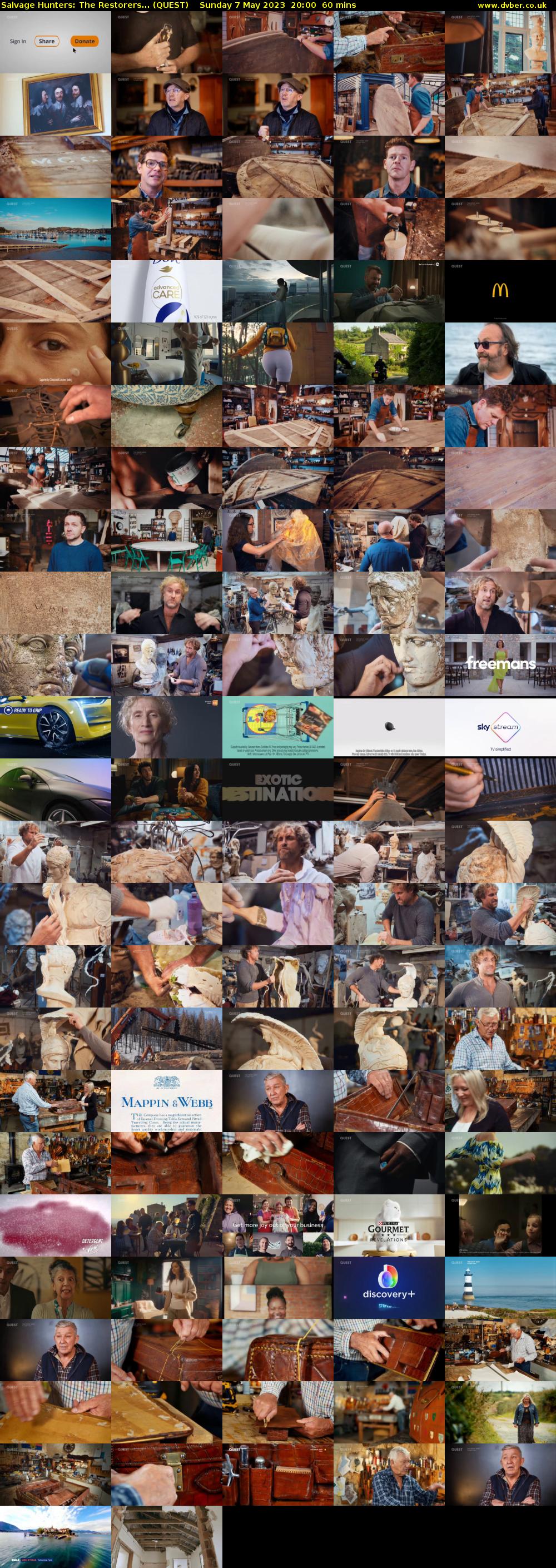 Salvage Hunters: The Restorers... (QUEST) Sunday 7 May 2023 20:00 - 21:00