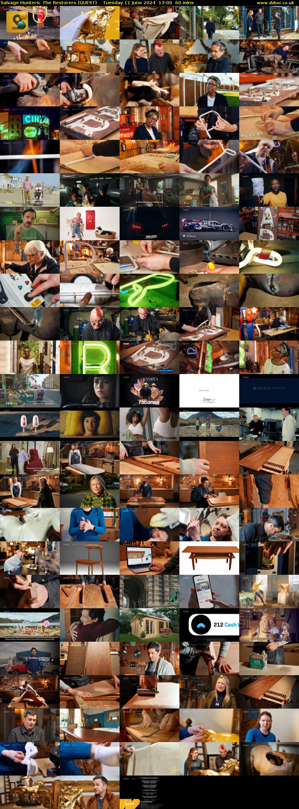 Salvage Hunters: The Restorers (QUEST) Tuesday 11 June 2024 17:00 - 18:00