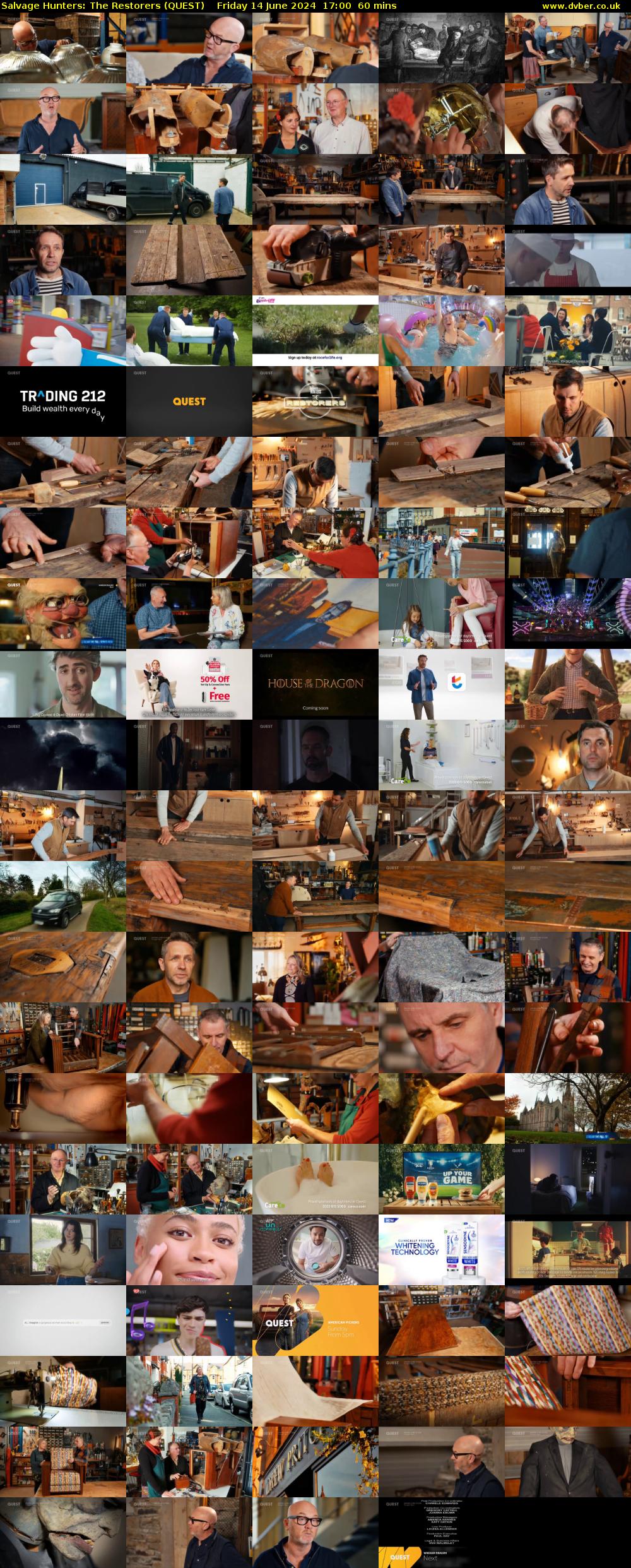 Salvage Hunters: The Restorers (QUEST) Friday 14 June 2024 17:00 - 18:00