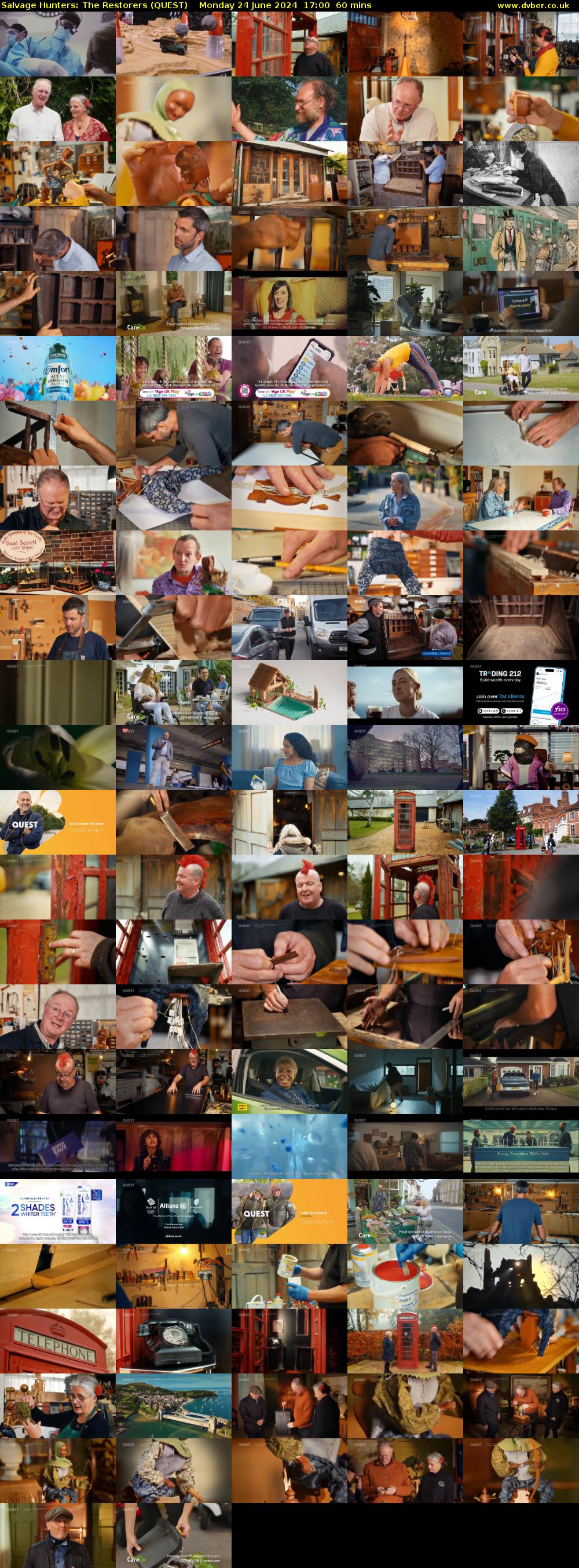 Salvage Hunters: The Restorers (QUEST) Monday 24 June 2024 17:00 - 18:00