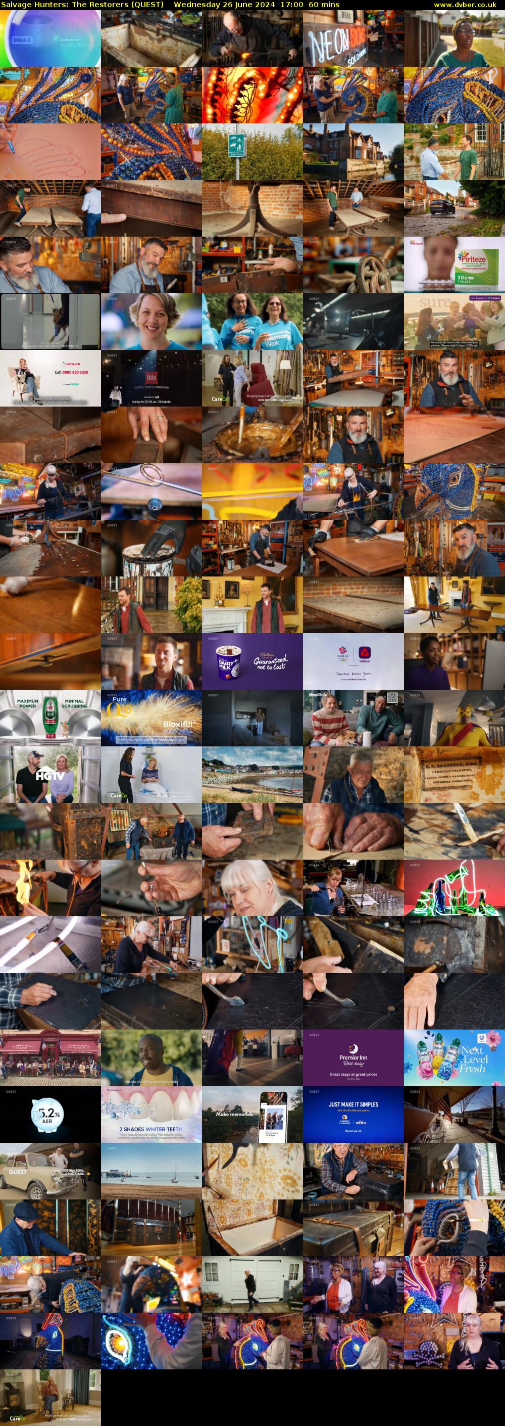 Salvage Hunters: The Restorers (QUEST) Wednesday 26 June 2024 17:00 - 18:00