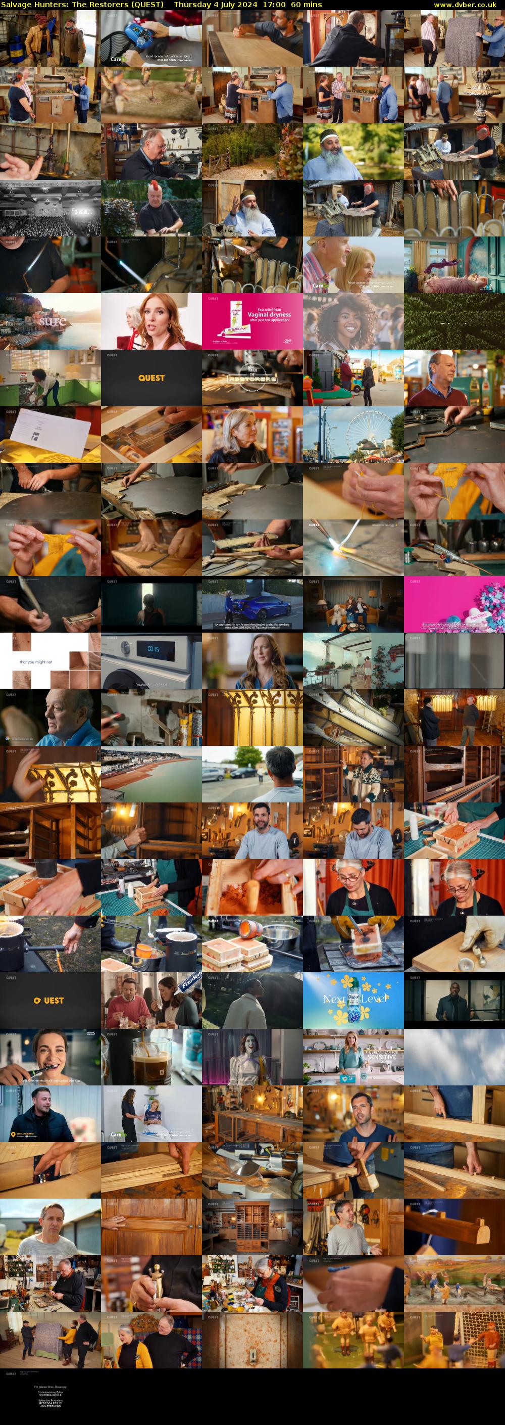 Salvage Hunters: The Restorers (QUEST) Thursday 4 July 2024 17:00 - 18:00