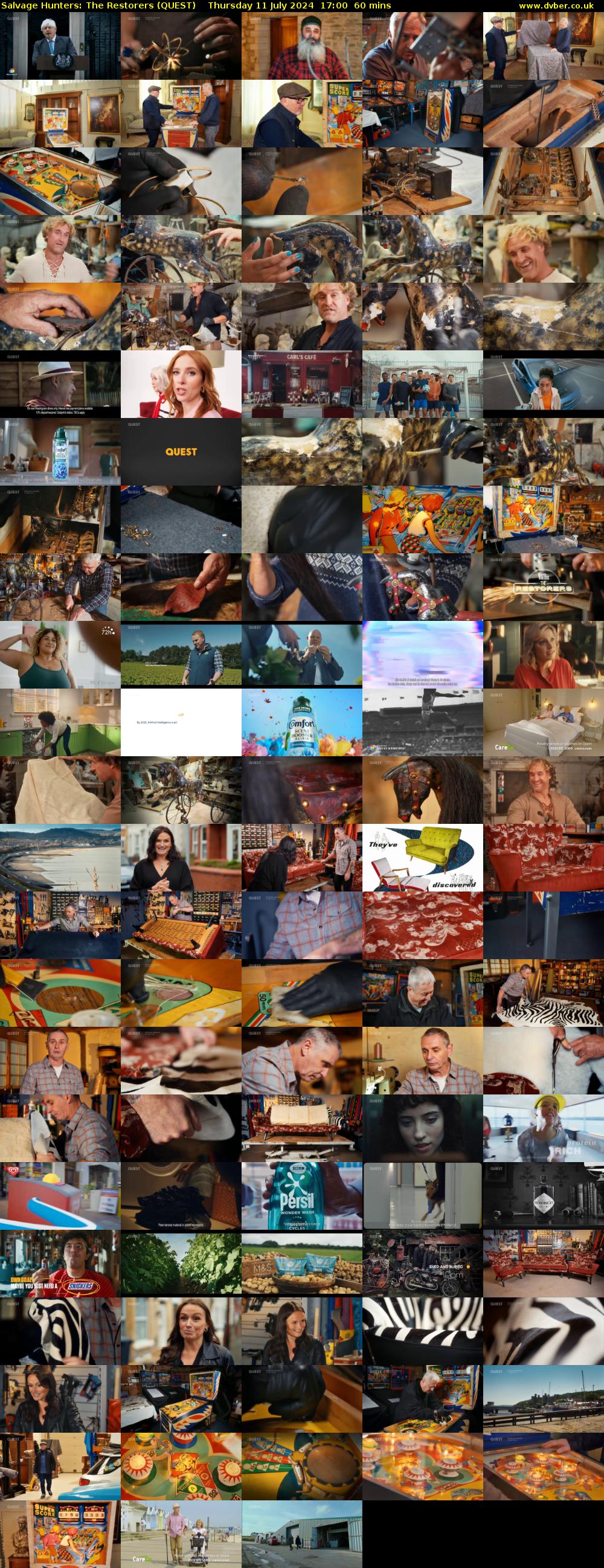 Salvage Hunters: The Restorers (QUEST) Thursday 11 July 2024 17:00 - 18:00
