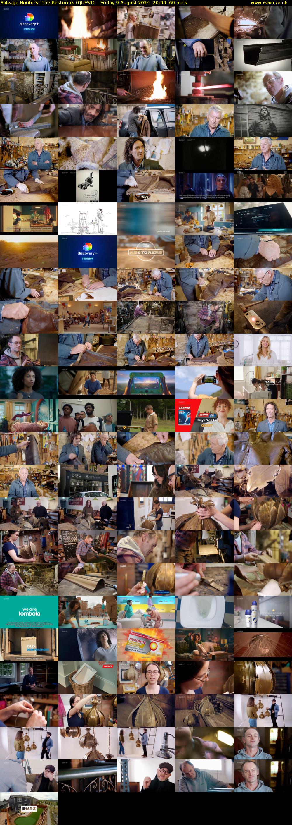 Salvage Hunters: The Restorers (QUEST) Friday 9 August 2024 20:00 - 21:00