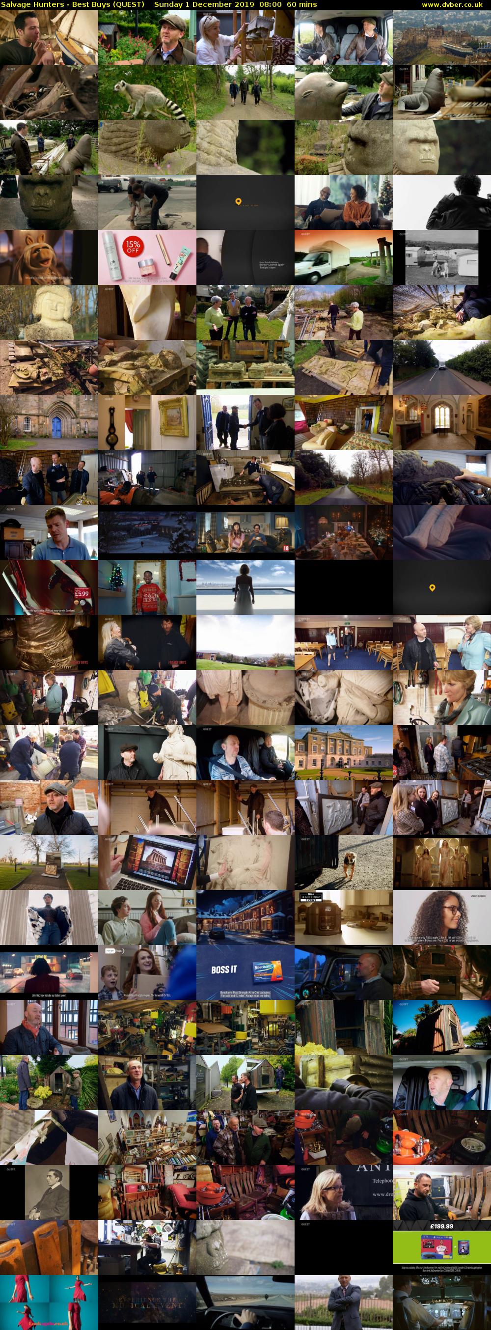 Salvage Hunters - Best Buys (QUEST) Sunday 1 December 2019 08:00 - 09:00