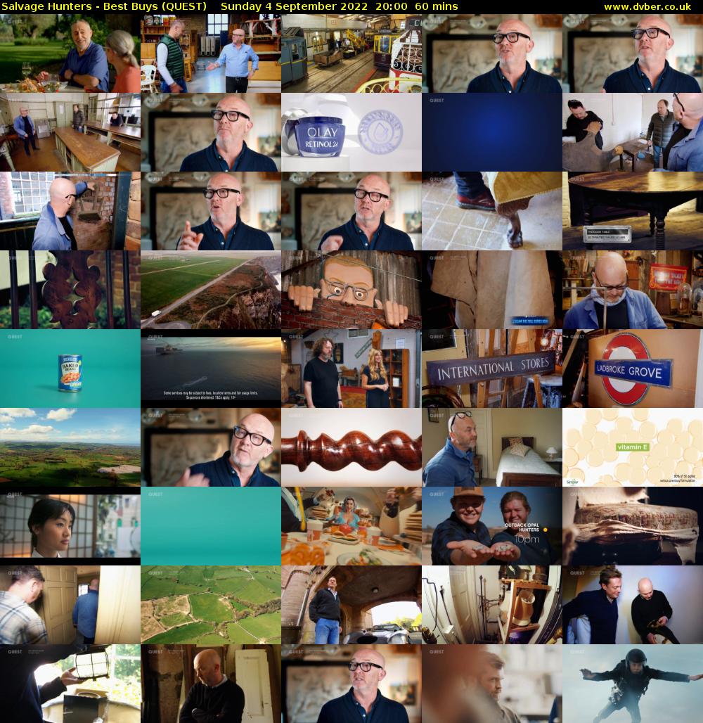 Salvage Hunters - Best Buys (QUEST) Sunday 4 September 2022 20:00 - 21:00