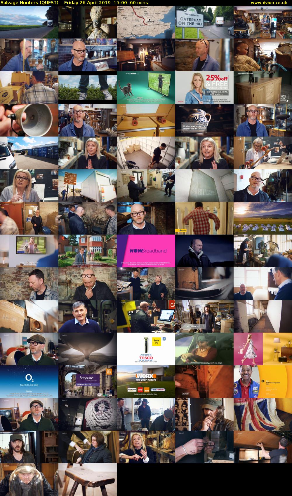 Salvage Hunters (QUEST) Friday 26 April 2019 15:00 - 16:00