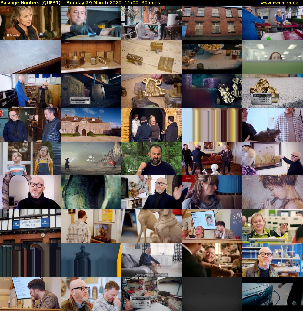 Salvage Hunters (QUEST) Sunday 29 March 2020 11:00 - 12:00