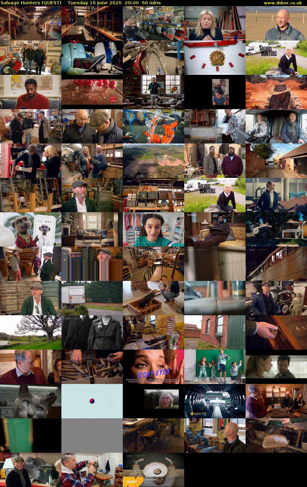 Salvage Hunters (QUEST) Tuesday 16 June 2020 20:00 - 21:00