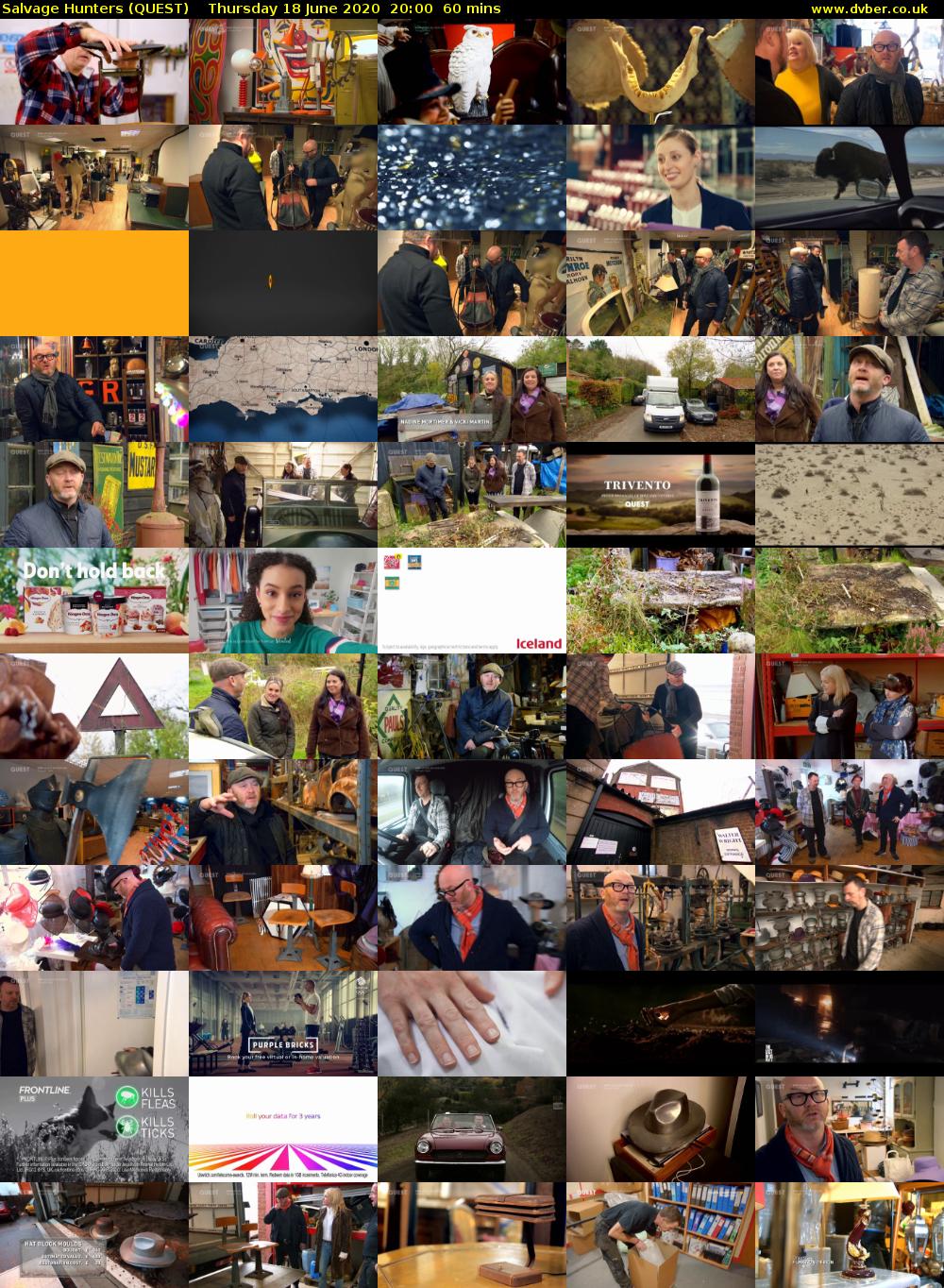 Salvage Hunters (QUEST) Thursday 18 June 2020 20:00 - 21:00