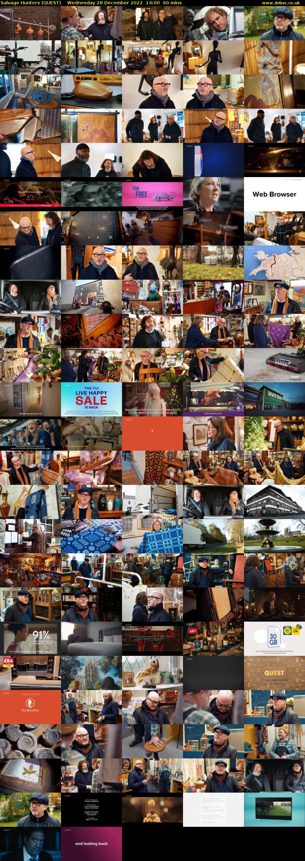 Salvage Hunters (QUEST) Wednesday 28 December 2022 14:00 - 15:00