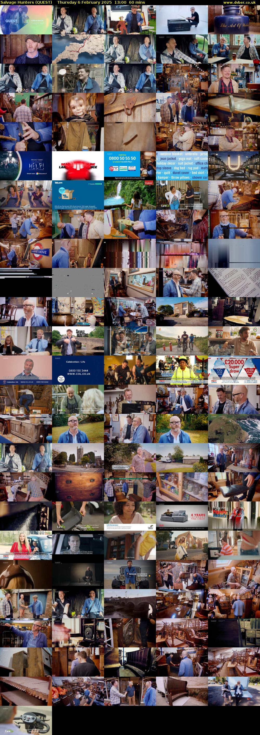 Salvage Hunters (QUEST) Thursday 6 February 2025 13:00 - 14:00