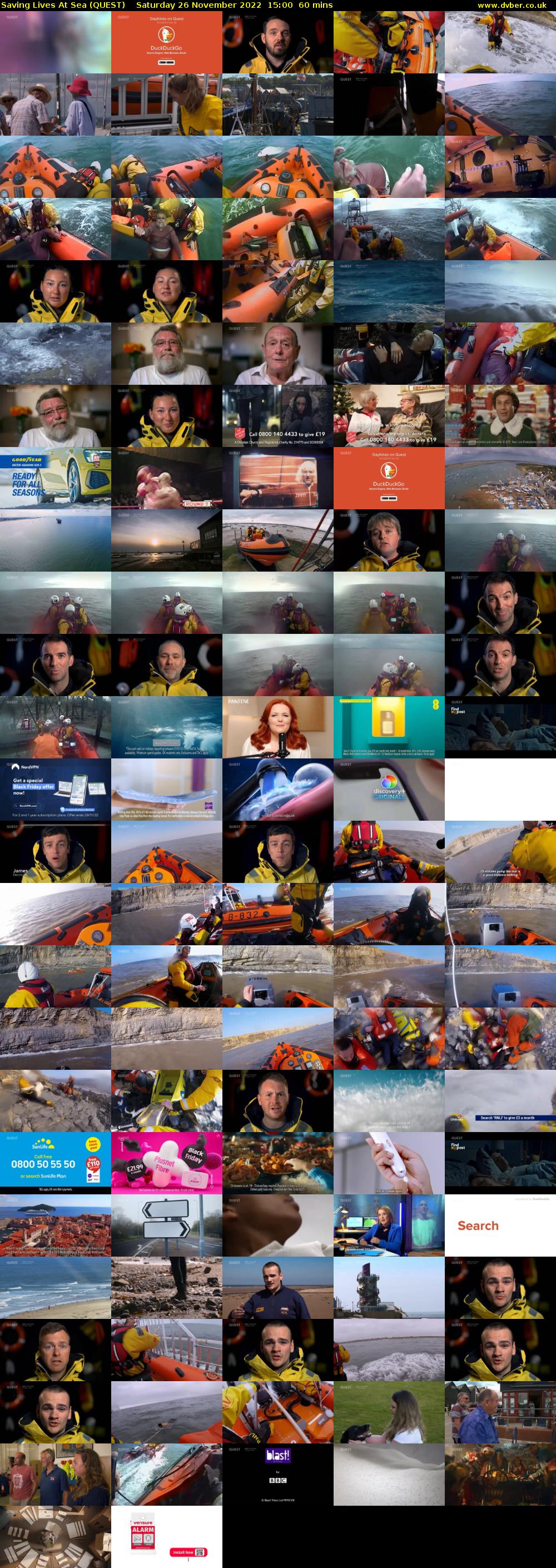 Saving Lives At Sea (QUEST) Saturday 26 November 2022 15:00 - 16:00