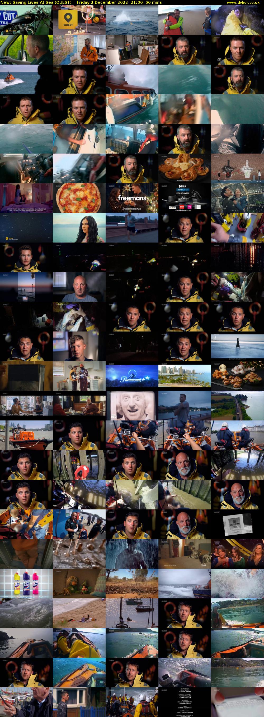 Saving Lives At Sea (QUEST) Friday 2 December 2022 21:00 - 22:00