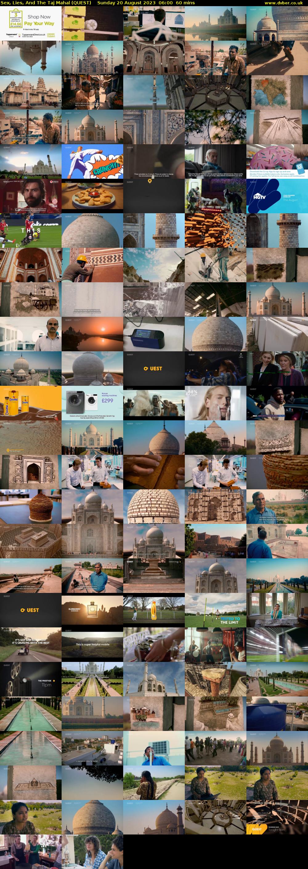 Sex, Lies, And The Taj Mahal (QUEST) Sunday 20 August 2023 06:00 - 07:00
