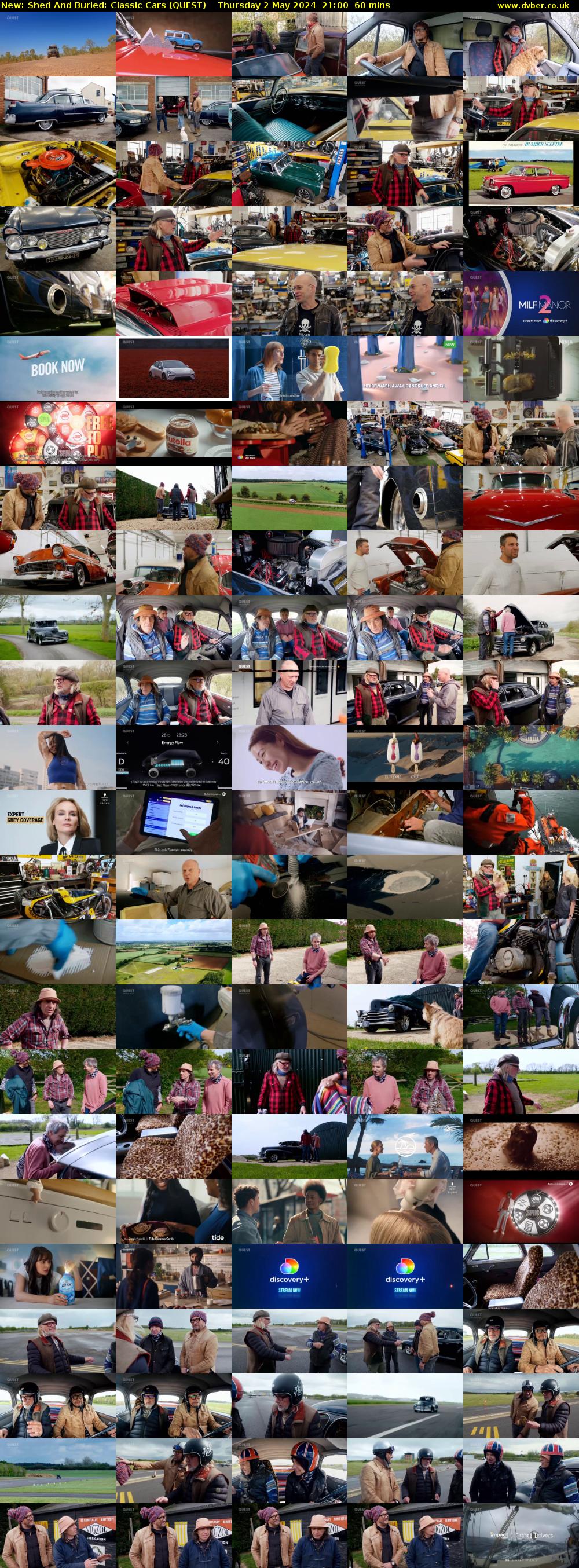 Shed And Buried: Classic Cars (QUEST) Thursday 2 May 2024 21:00 - 22:00