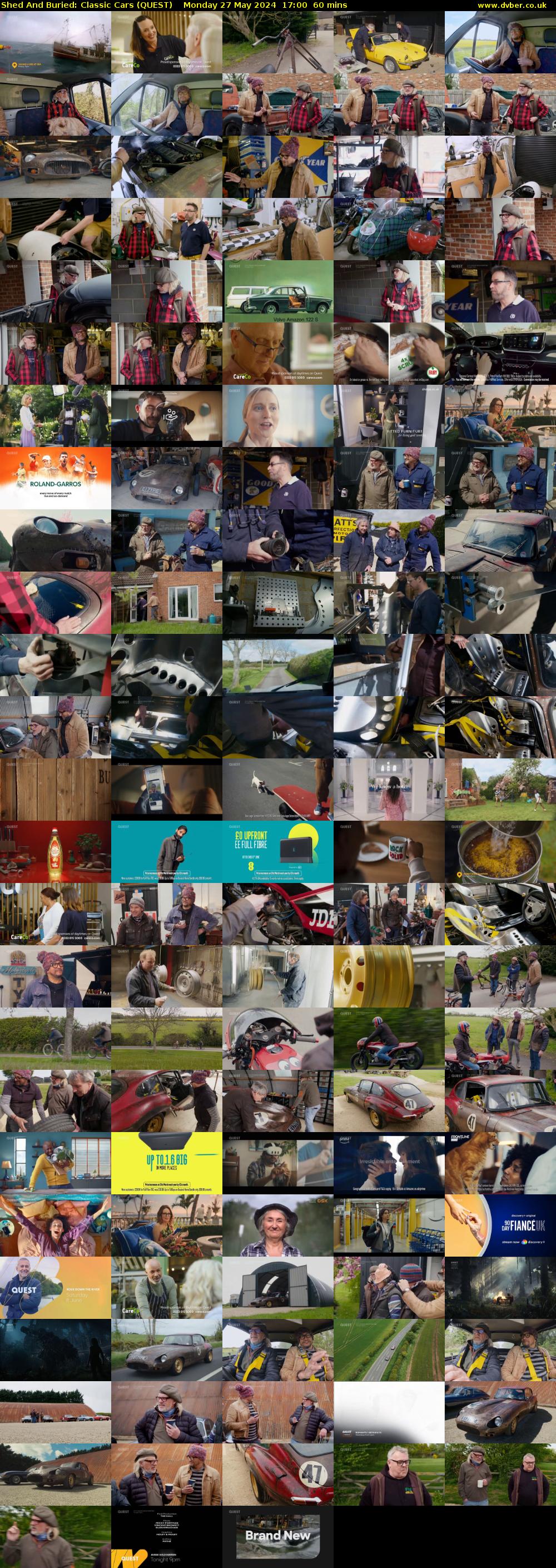 Shed And Buried: Classic Cars (QUEST) Monday 27 May 2024 17:00 - 18:00