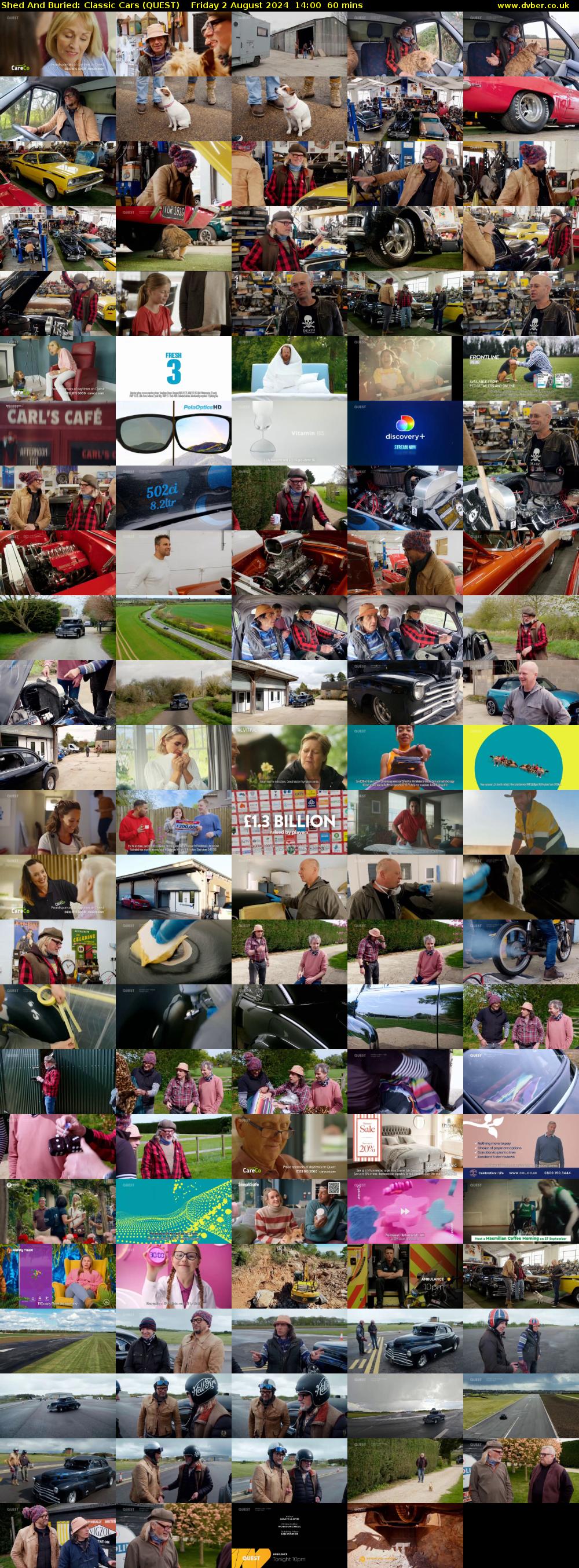 Shed And Buried: Classic Cars (QUEST) Friday 2 August 2024 14:00 - 15:00
