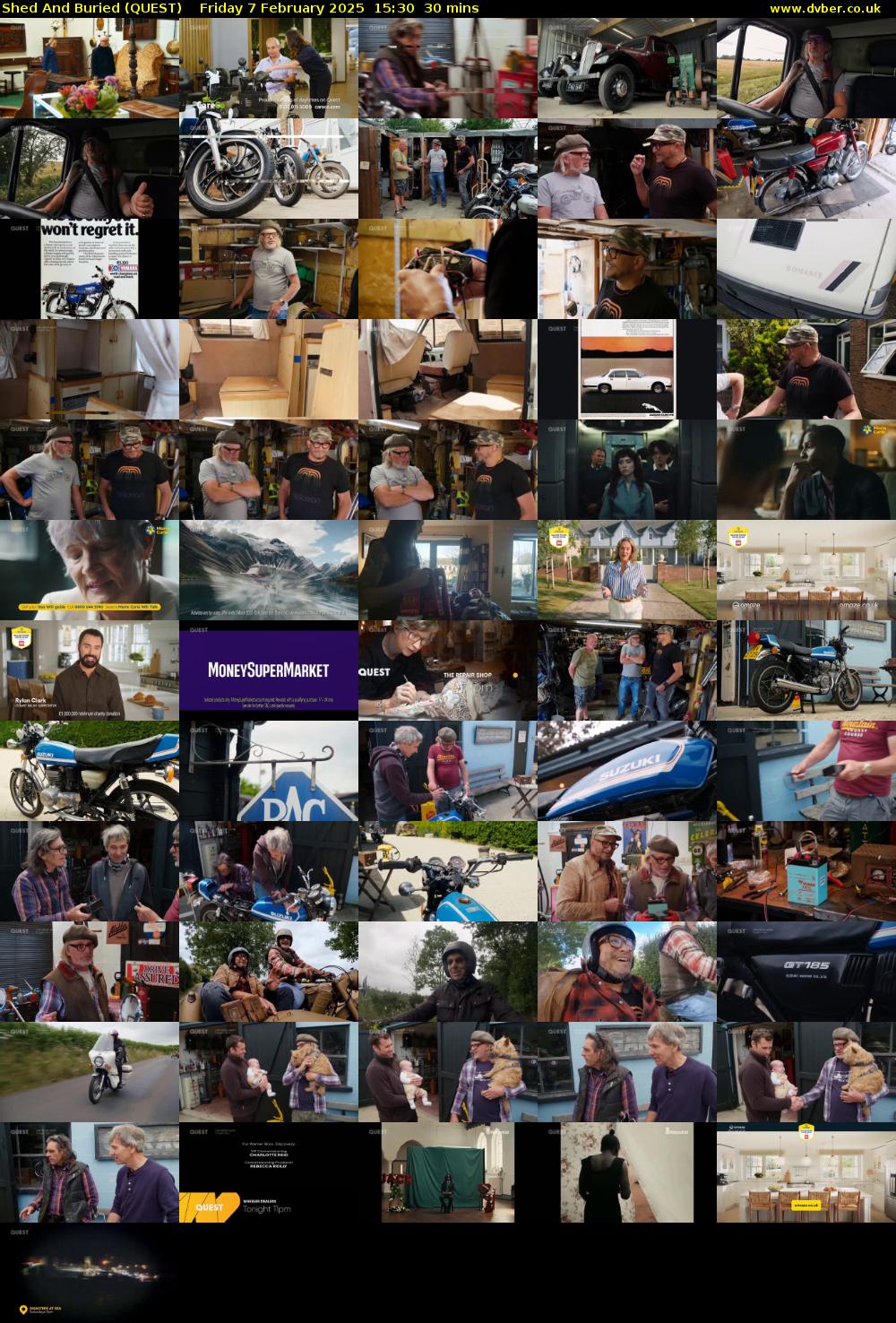 Shed And Buried (QUEST) Friday 7 February 2025 15:30 - 16:00