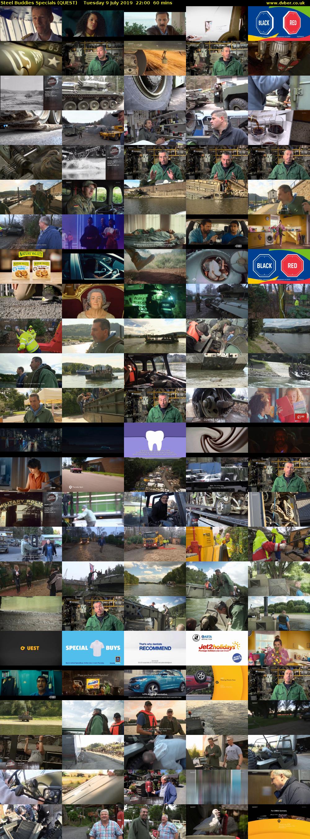 Steel Buddies Specials (QUEST) Tuesday 9 July 2019 22:00 - 23:00