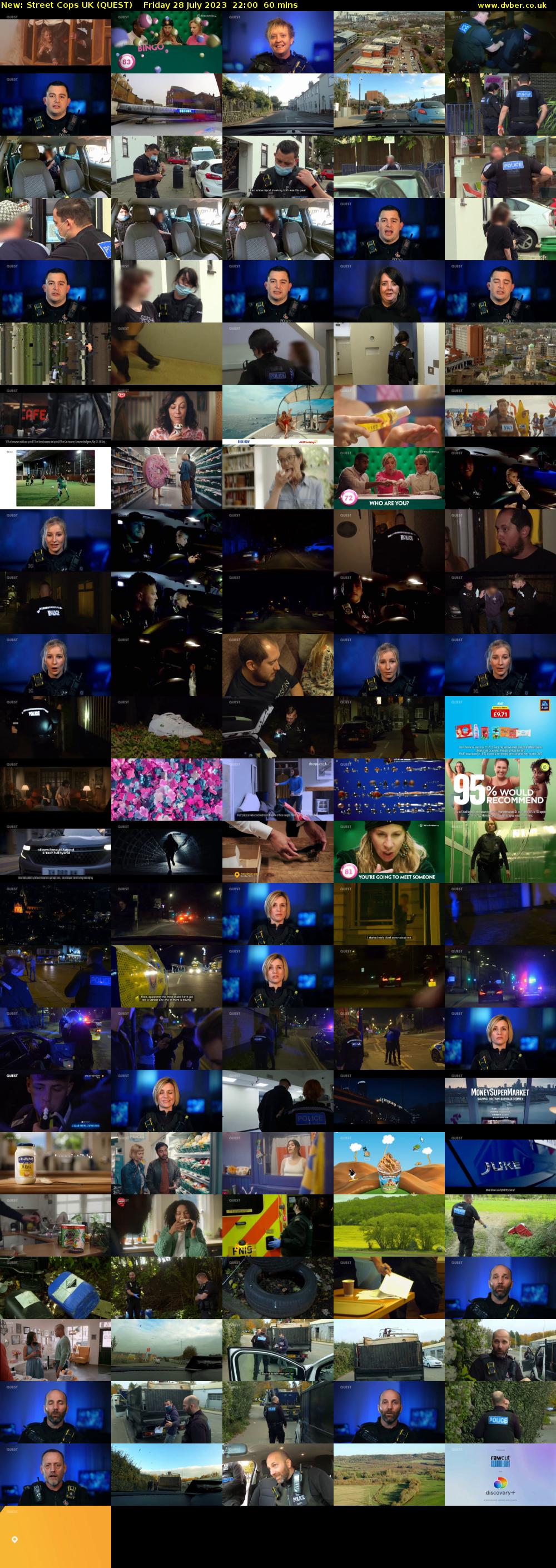 Street Cops UK (QUEST) Friday 28 July 2023 22:00 - 23:00